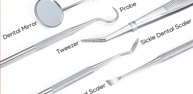 Các dụng cụ lấy cao răng bạn nên biết