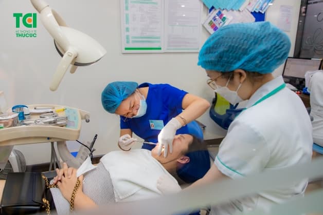 hàn răng tạm thời