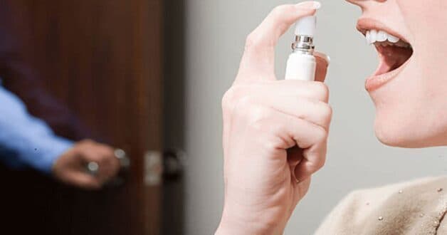 hôi miệng uống gì cải thiện