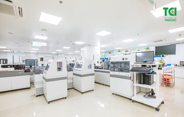 Ứng dụng trang thiết bị y tế hiện đại giúp tối ưu thời gian khám chữa bệnh hô hấp, hạn chế chờ đợi mà vẫn đảm bảo trả kết quả chính xác.