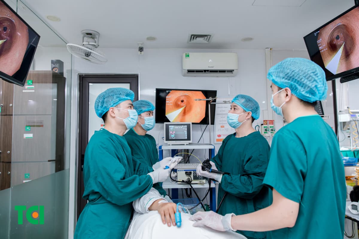 Quy trình kỹ thuật nội soi dạ dày đại tràng không đau tại TCI