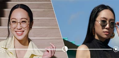 Thời trang, phong cách, tiện lợi với tròng kính đổi màu không độ