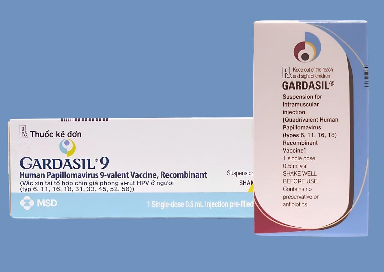 Vắc xin Gardasil và vắc xin Gardasil 9