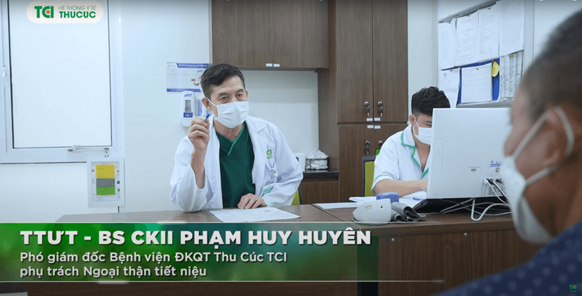 Tán sỏi công nghệ cao với chuyên gia giúp sạch sỏi nhẹ nhàng sau lần đầu điều trị hỏng