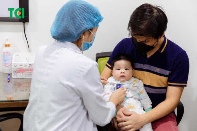 Dự phòng tình trạng trẻ bị sốt co giật tái phát.