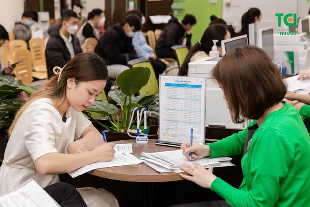 Ảnh Tiktoker triệu follower Đào Nguyễn Ánh trải nghiệm cùng vợ bầu tại TCI