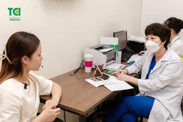 Ảnh Tiktoker triệu follower Đào Nguyễn Ánh trải nghiệm cùng vợ bầu tại TCI