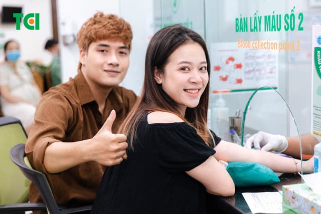 Ảnh Tiktoker triệu follower Đào Nguyễn Ánh trải nghiệm cùng vợ bầu tại TCI