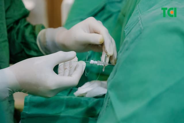 Ảnh Tiktoker triệu follower Đào Nguyễn Ánh trải nghiệm cùng vợ bầu tại TCI