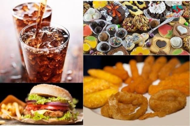 Trẻ tiêu chảy nên được kiêng đồ ăn nhanh, thức uống có gas