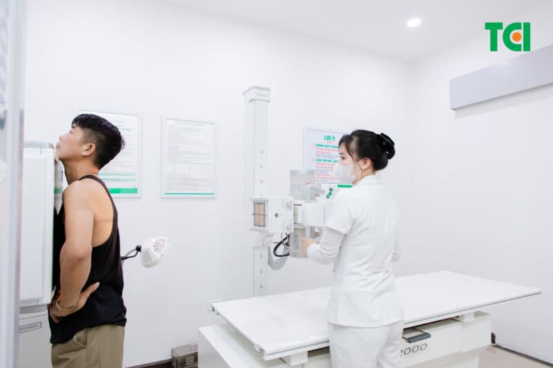 Chụp X-quang phổi tại TCI