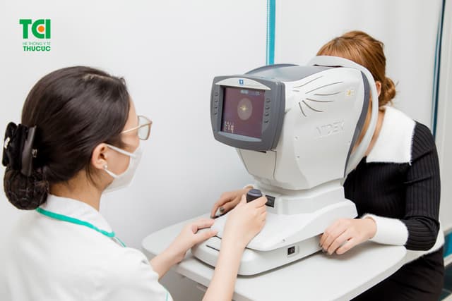 Ảnh khách hàng Lê Thị Ngọc Huyền cắt kính tại Thu Cúc TCI