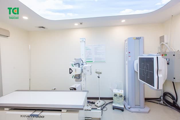 Thiết bị chụp X-quang phổi tại Thu Cúc TCI