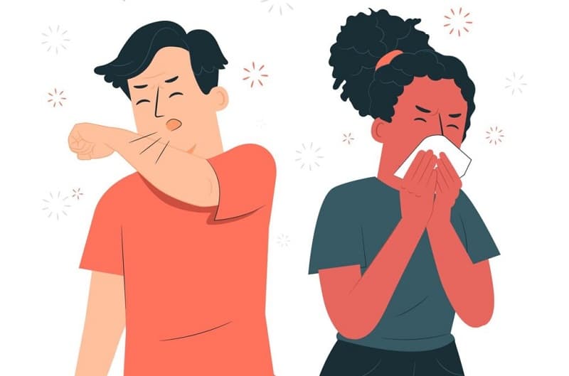 Cúm là bệnh dễ lây lan từ người sang người thông qua tiếp xúc gần