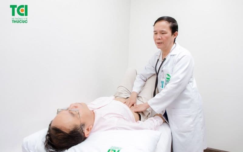 Thăm khám bệnh lý tiêu hóa tại Thu Cúc TCI