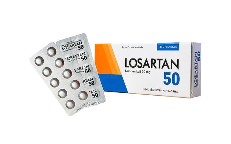 Losartan 50 là một loại thuốc được sử dụng để điều trị tăng huyết áp (hypertension).