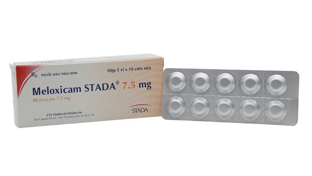Tác dụng và tác dụng phụ của meloxicam