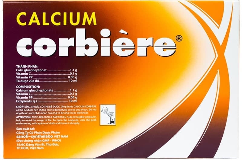 Canxi Corbiere hỗ trợ sức khỏe xương và răng cho bé