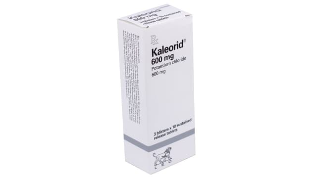 Thuốc Kaleorid 600mg: sử dụng khi nào, tác dụng và những điều lưu ý