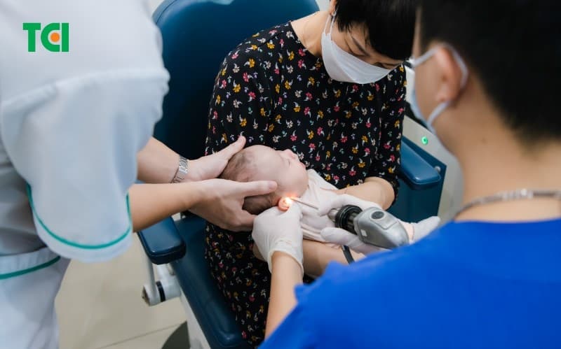 Thu Cúc TCI - phòng khám sức khỏe cho bé ở Linh Đàm