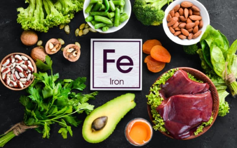 Bổ sung sắt từ thực phẩm 