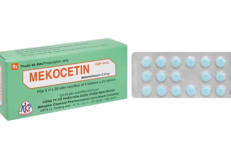 Thông tin cơ bản về thuốc Mekocetin