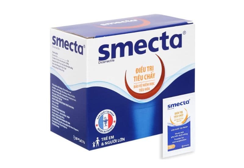 Thành phần và công dụng của thuốc điều trị tiêu chảy Smecta