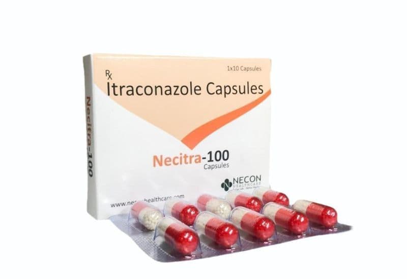 Itraconazole được sử dụng phổ biến trong điều trị các trường hợp nhiễm nấm.