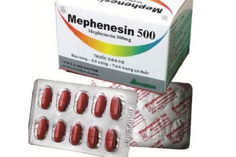 Công dụng chính của Mephenesin