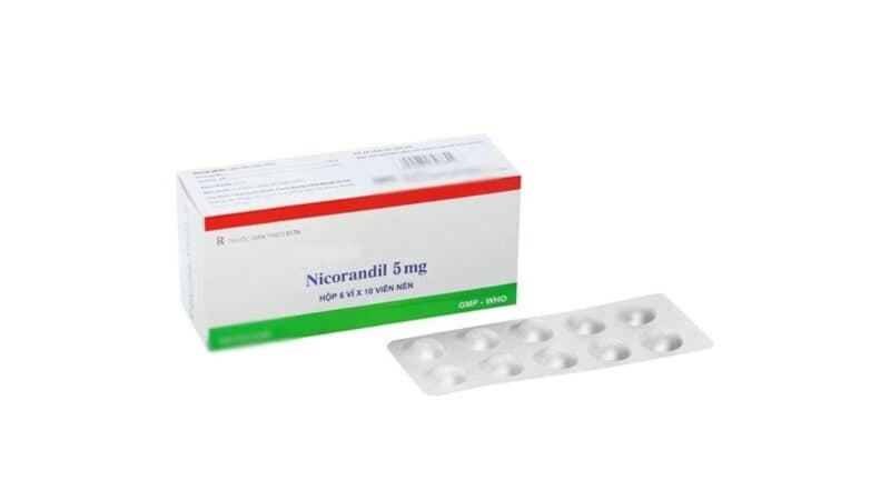 Nicorandil là một loại thuốc phổ biến có công dụng điều trị chứng đau thắt ngực và giãn các mạch máu
