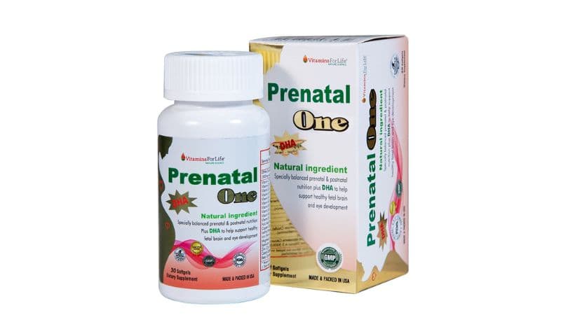 Thành phần trong Prenatal one