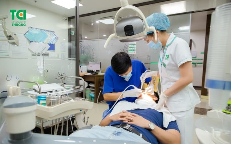 Điều trị viêm chân răng hàm dưới