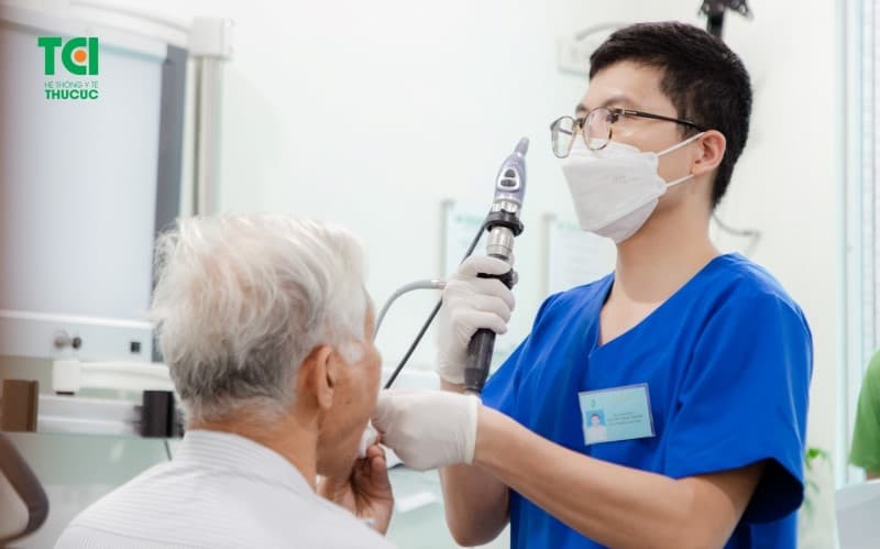 hóc xương cá nhỏ