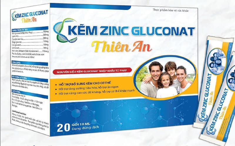 Kẽm Gluconat có tác dụng gì?