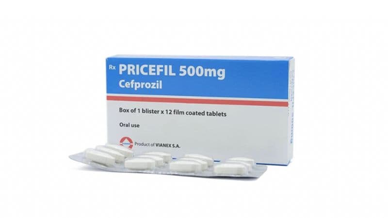 Thành phần thuốc Pricefil