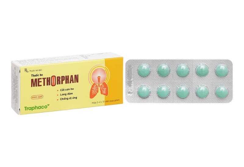 Thuốc viên uống Methorphan dùng trong điều trị cơn ho
