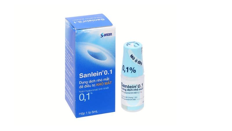 Công dụng của thuốc nhỏ mắt Sanlein 0.1