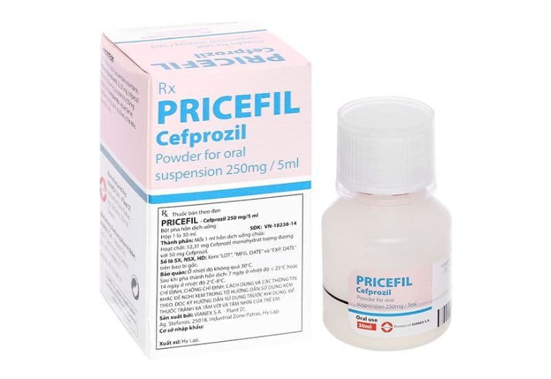 Các dạng thuốc Pricefil