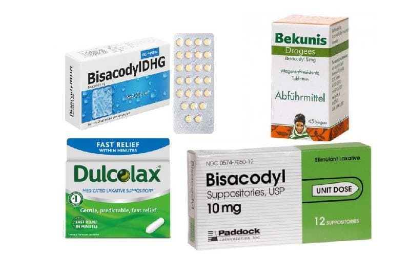 Bisacodyl trên thị trường