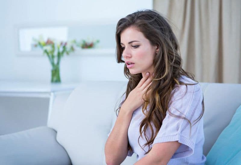 chẩn đoán khó nuốt ở cổ họng