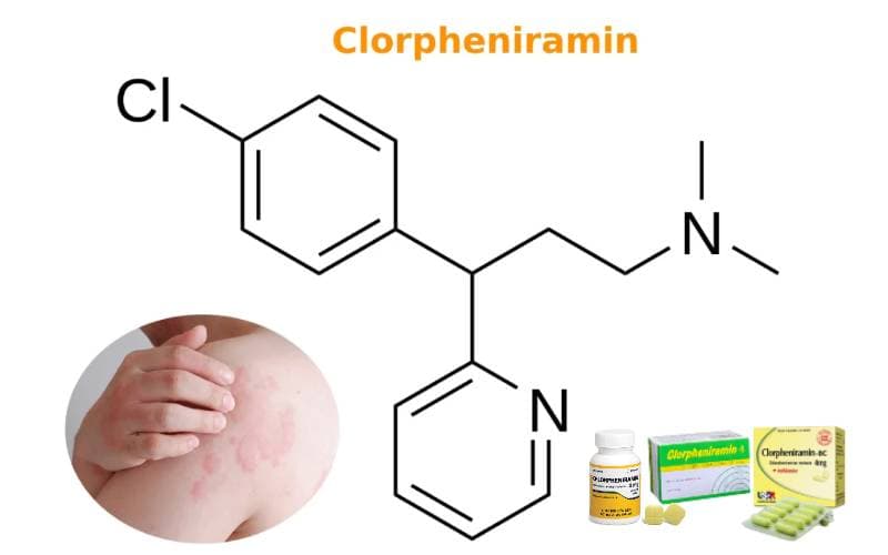 Clorpheniramin trị dị ứng