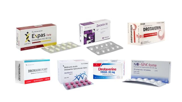 Drotaverin và tác dụng trong điều trị các rối loạn co thắt