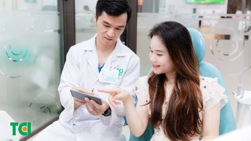 bọc răng sứ hết bao nhiêu tiền tại TCI
