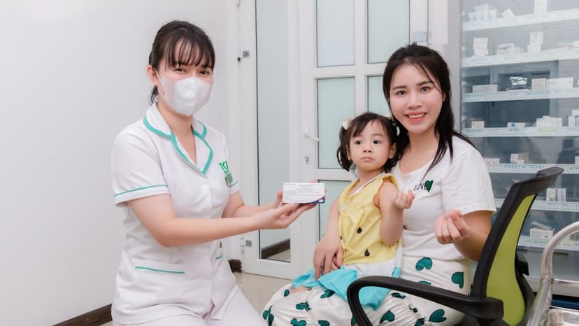 Danh sách các mũi tiêm chủng cho bé