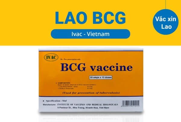 Vắc xin lao giúp bảo vệ trẻ khỏi căn bệnh lao nguy hiểm.