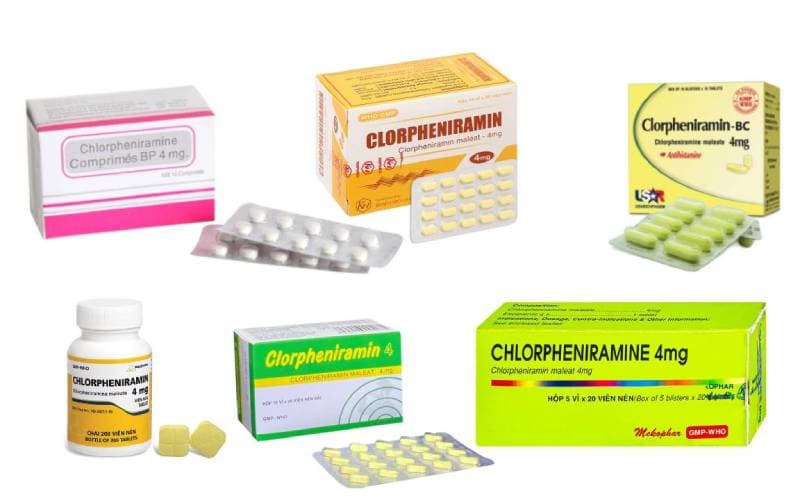 tìm hiểu Chlorpheniramine 4mg là thuốc gì
