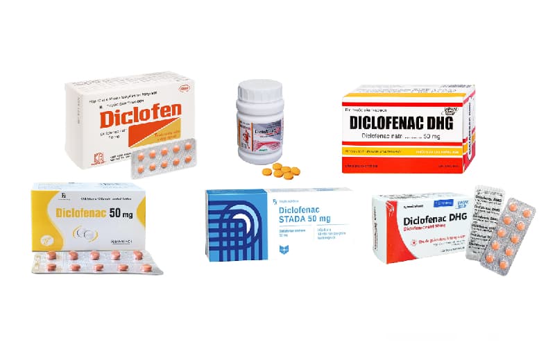 thuốc Diclofenac 50mg