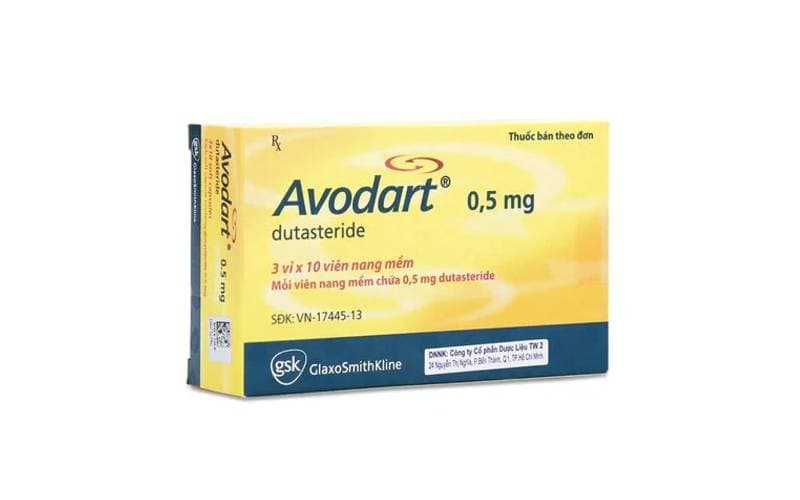 Avodart mẫu mã thế nào