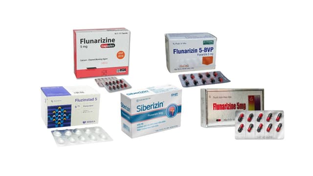 Flunarizin: Giải pháp cho đau nửa đầu và rối loạn tiền đình