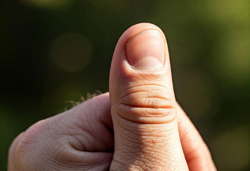 biểu hiện trật khớp ngón tay cái 